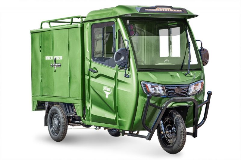 Грузовой электротрицикл Rutrike КАРГО Кабина Дуал Грузовой электротрицикл Rutrike КАРГО Кабина Дуал